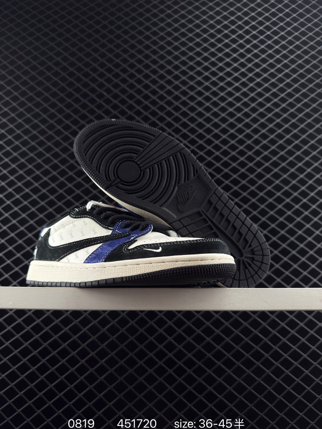 Travis Scott x Air Jordan 1 ” Reverse Mocha “